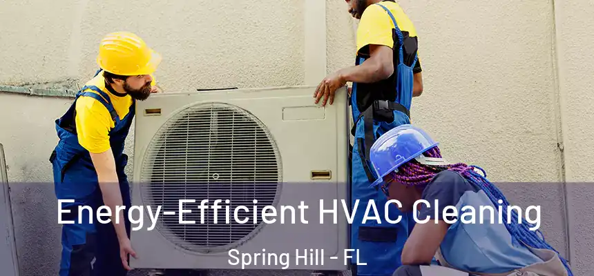  Energy-Efficient HVAC Cleaning Spring Hill - FL